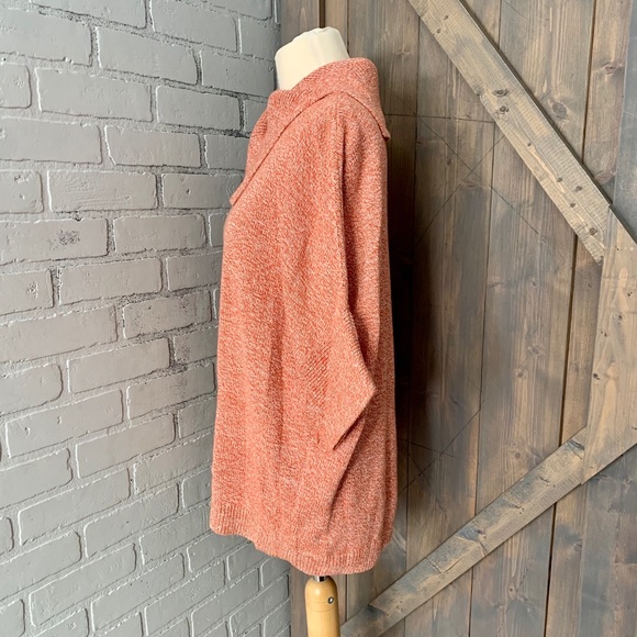 CAbi Orange Dolman Sleeve Sweater Style #3011 - Picture 3 of 6